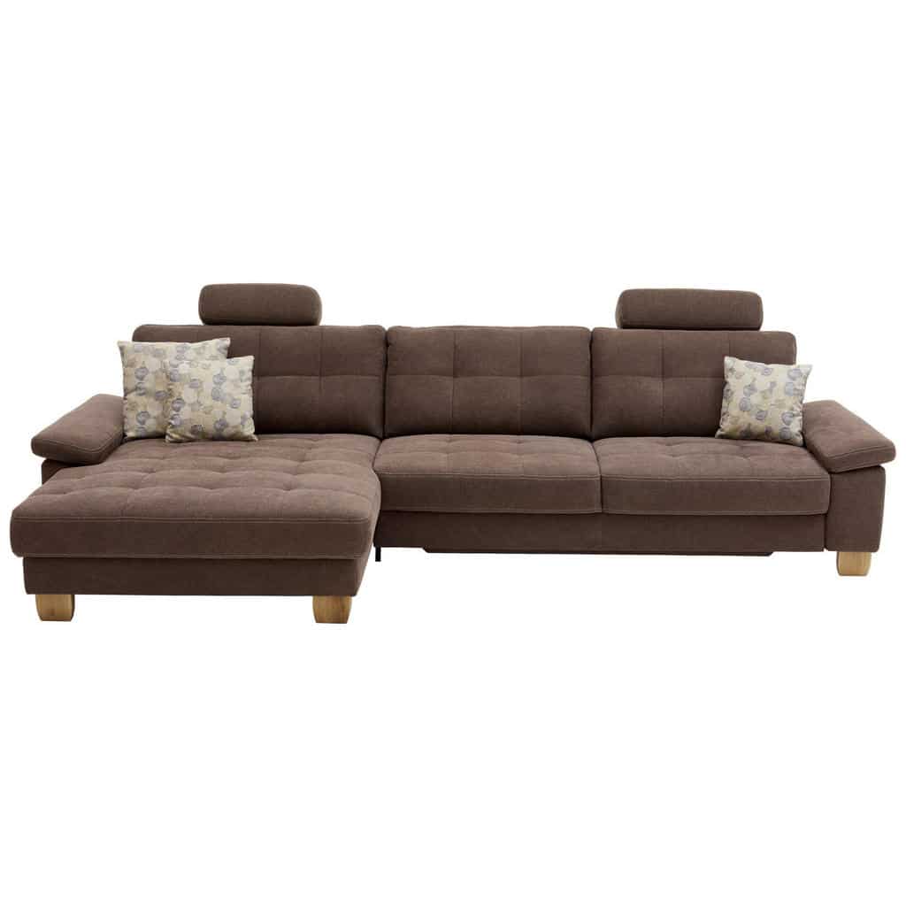 XXXLutz Sedací Souprava Textil Hnědá Voleo