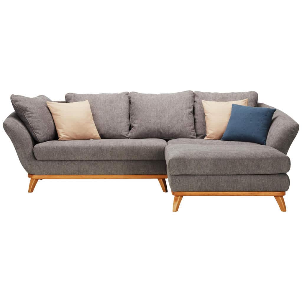 XXXLutz Sedací Souprava Textil Šedá Modern Living