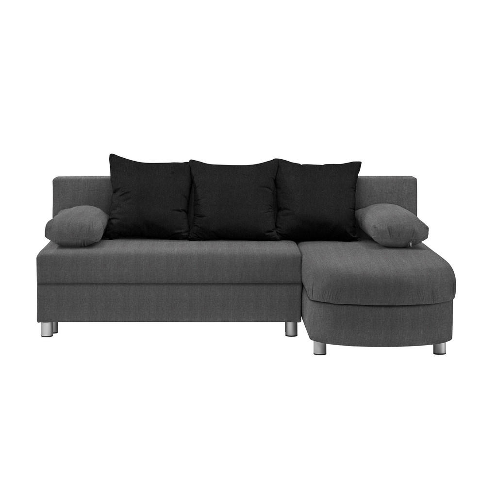 XXXLutz Sedací Souprava Textil Šedá Černá Carryhome