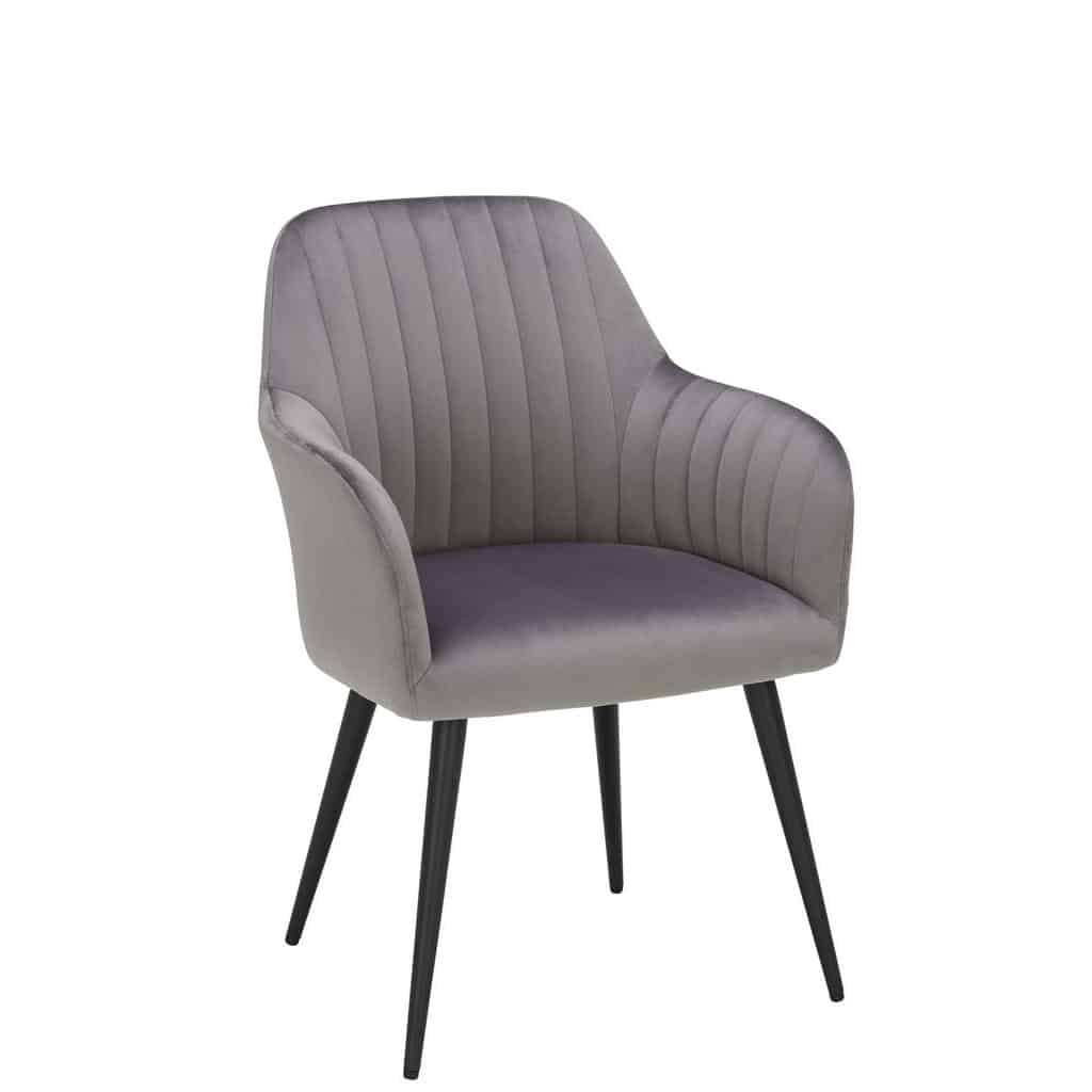 XXXLutz Židle S Područkami Šedá Carryhome