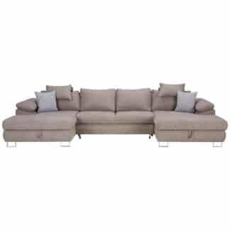 XXXLutz Sedací Souprava Textil Světle Šedá Modern Living