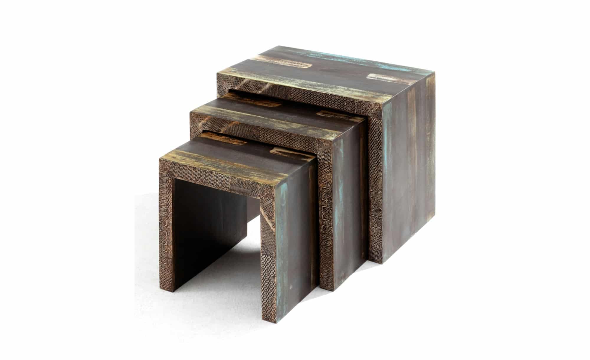 Sconto Přístavné stolky - set 3 ks GOA 3528