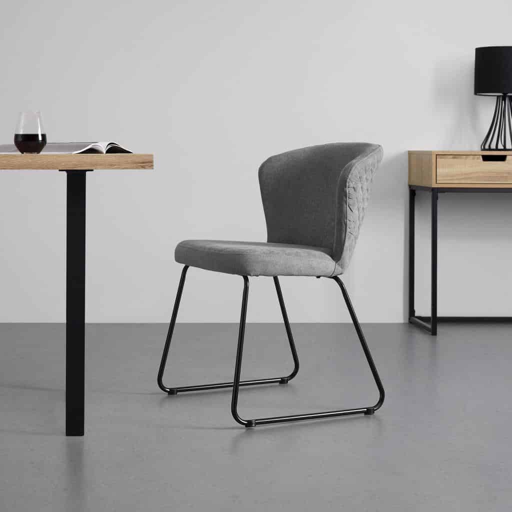 Möbelix Jídelní Židle Tiffany Šedá