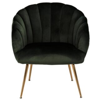 Möbelix Lounge Křeslo Daniella Tmavě Zelená