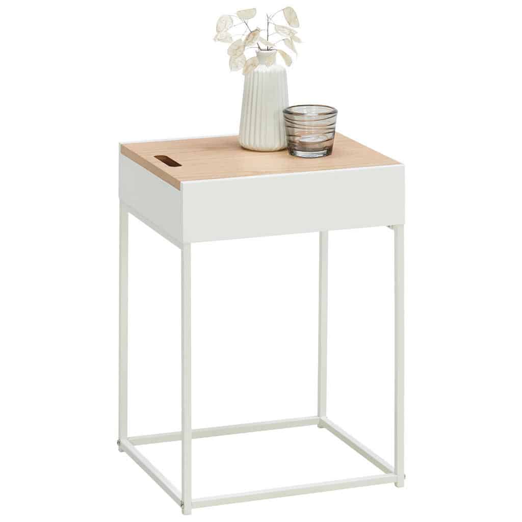 XXXLutz Odkládací Stolek Dub Bílá Barvy Dubu Carryhome