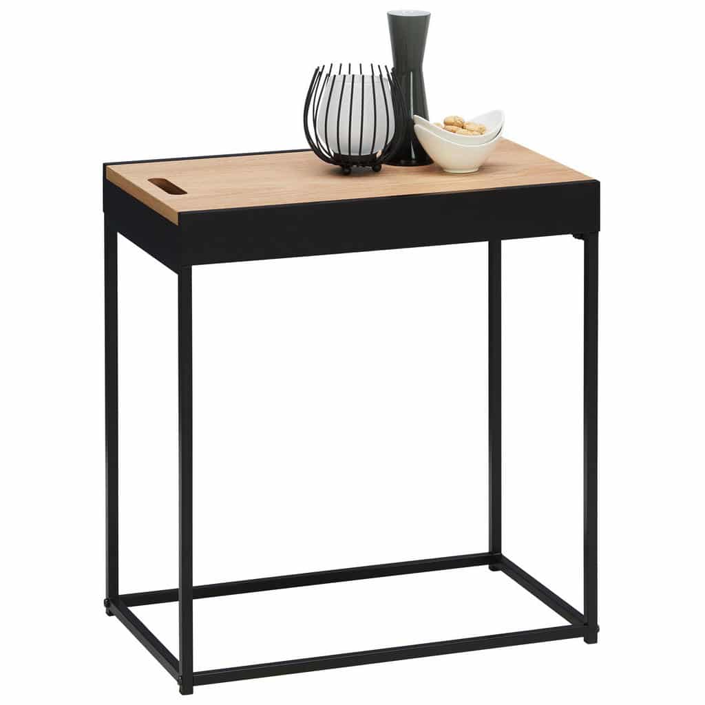 XXXLutz Odkládací Stolek Dub Černá Barvy Dubu Carryhome