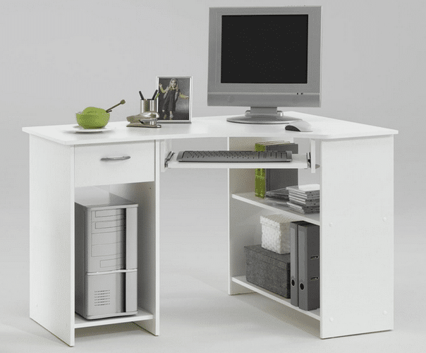 Asko PC stůl Felix 1, bílý