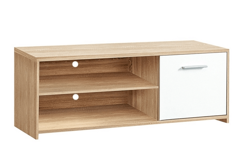 Asko TV skříňka Quadro T11, dub sonoma/bílá