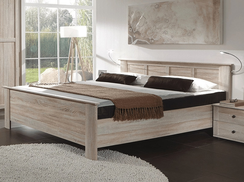 Asko Postel Chalet 180x200 cm, dub sonoma