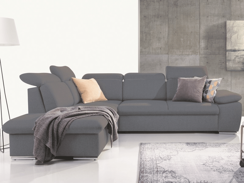 Asko Rohová sedací souprava Aldon OTM-2F, šedá tkanina