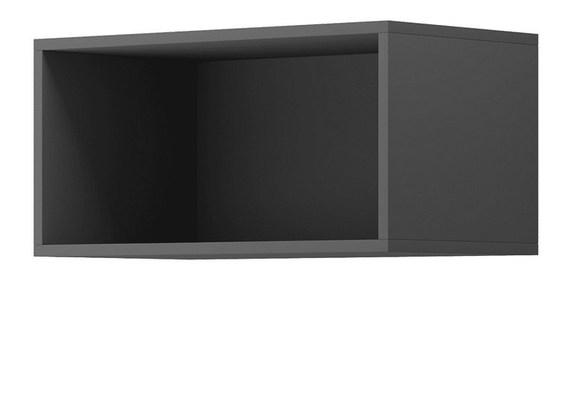 Asko Nástěnná přihrádka Enjoy, grafit, 60 cm