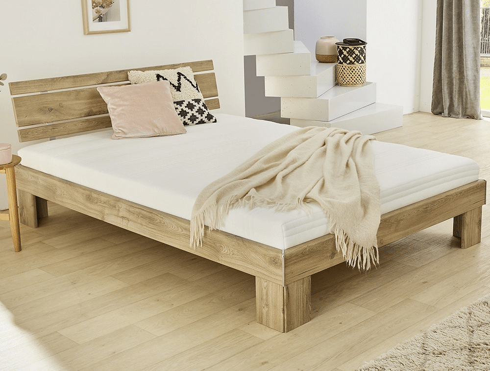 Asko Postel Rhone 140x200 cm, prkenný dub