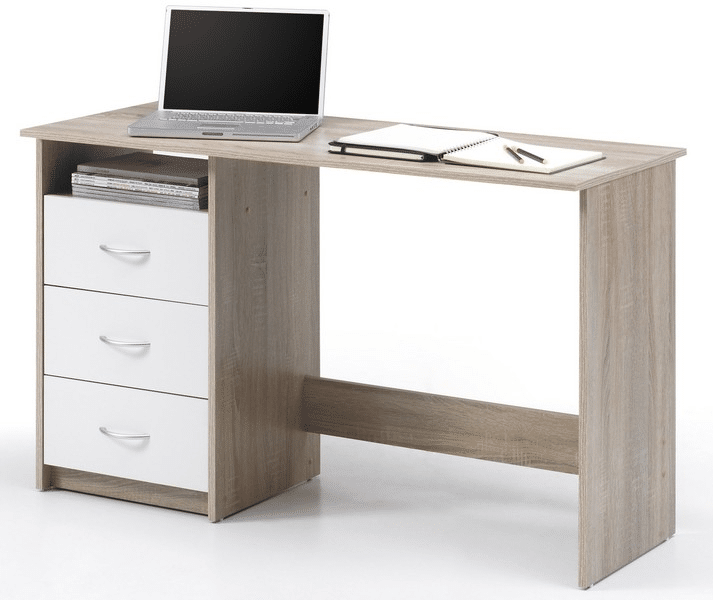 Asko Psací stůl Adria, dub sonoma/bílá