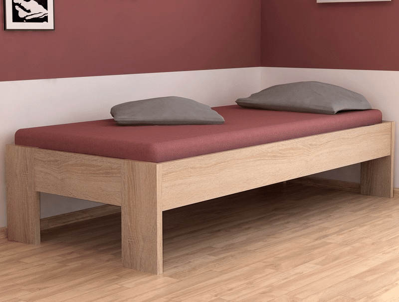 Asko Postel Iveta 90x200 cm, dub sonoma