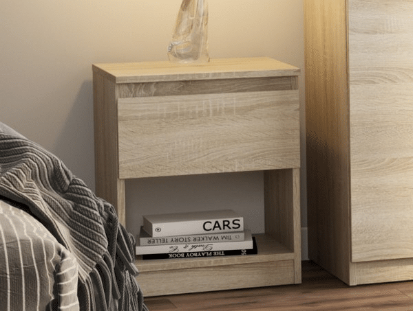 Asko Skříňka/noční stolek Carlos 401S, dub sonoma