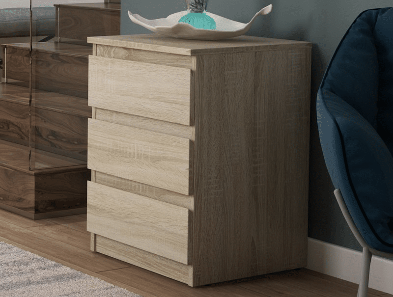 Asko Skříňka/vysoký noční stolek Carlos 403S, dub sonoma
