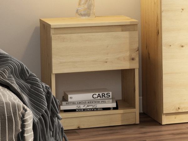 Asko Skříňka/noční stolek Carlos 401S, dub artisan