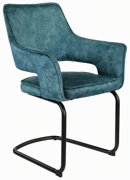 Asko Jídelní židle Hudson, tmavě modrá látka