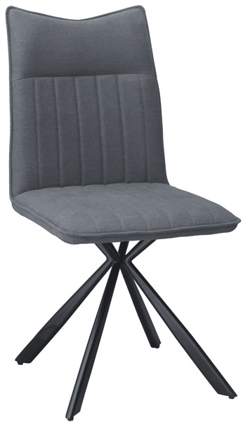 Asko Jídelní židle Hollywood, šedá látka