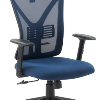 Asko Kancelářská židle Image, modrá látka