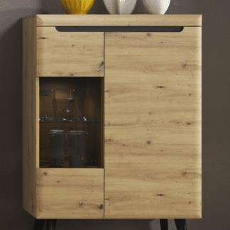 Asko Nízká vitrína Nordi, dub artisan