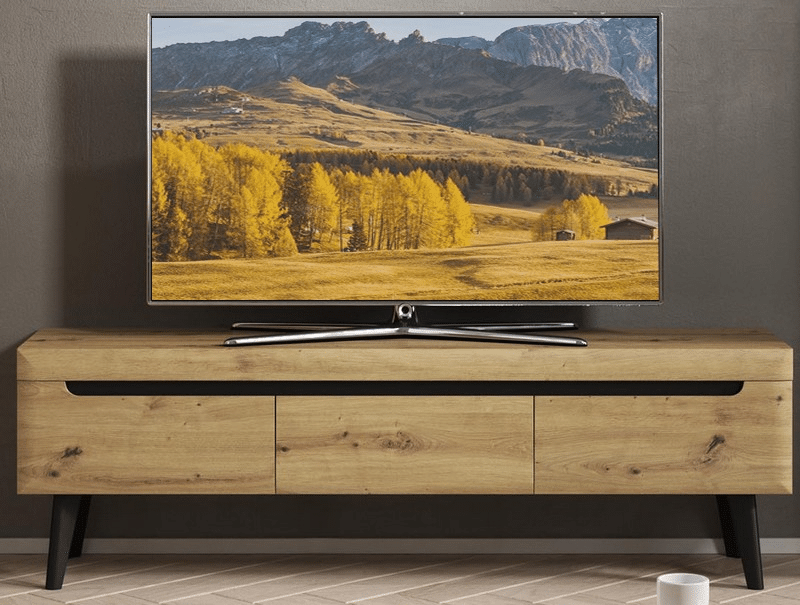 Asko Široká TV skříňka Nordi, dub artisan, 160 cm