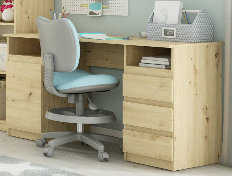 Asko Psací stůl Carlos, dub artisan