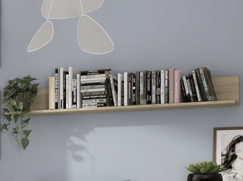 Asko Nástěnná police Carlos, dub sonoma, 150 cm