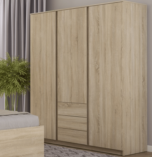 Asko Šatní skříň Carlos, dub sonoma, 152 cm
