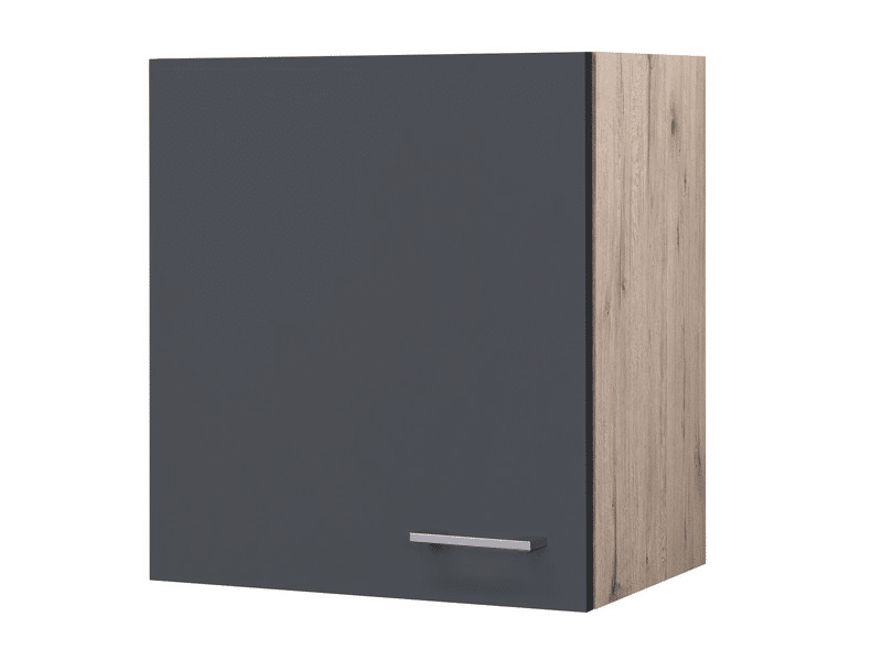 Asko Horní kuchyňská skříňka Tiago H50, dub sonoma/šedá, šířka 50 cm