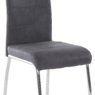Asko Jídelní židle Susi, antracitová vintage látka